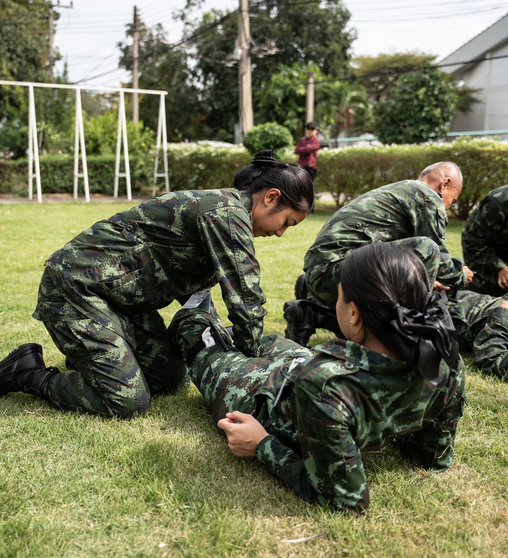 HMA Thailand 22 | Landmine Casualty Care drills