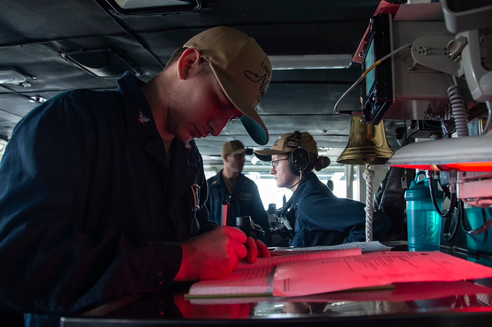 Sailor Writes In Log