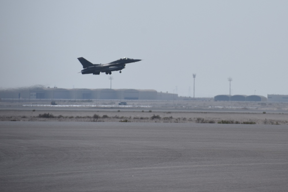 380th AEW Hosts Exercise Iron Falcon