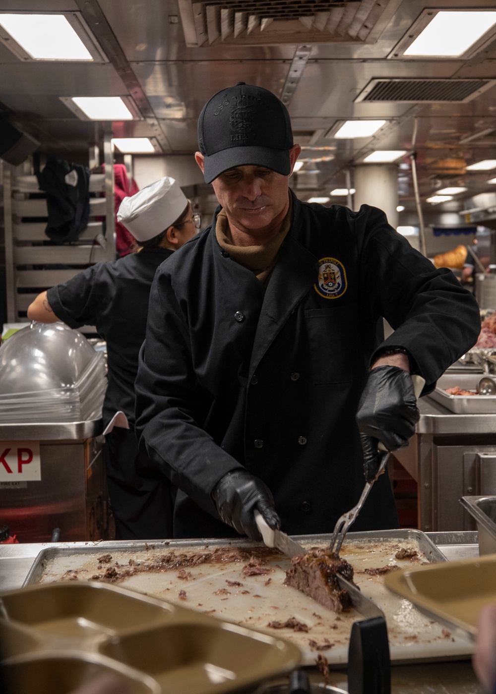 USS Tripoli Thanksgiving