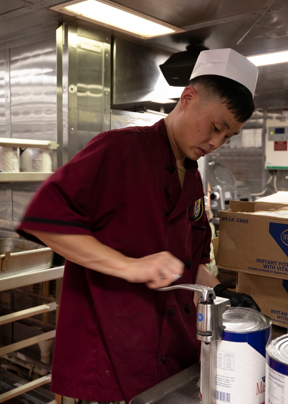 USS Tripoli Thanksgiving Preparation