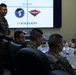 U.S. Marines of Marine Air Control Group 18 meet with Marines of Republic of Korea