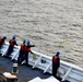 USCGC Hamilton conducts man overboard training while operating in the Baltic Sea