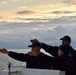 USCGC Hamilton conducts man overboard training while operating in the Baltic Sea