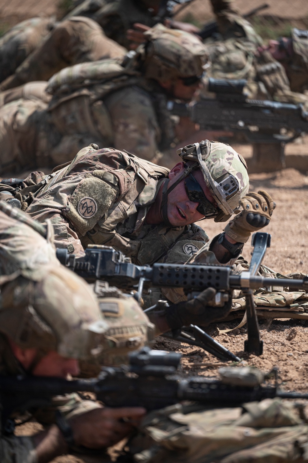 EARF conducts platoon, squad movement training