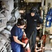 USCGC Hamilton conducts basic engineering casualty control exercises while operating in the Baltic Sea