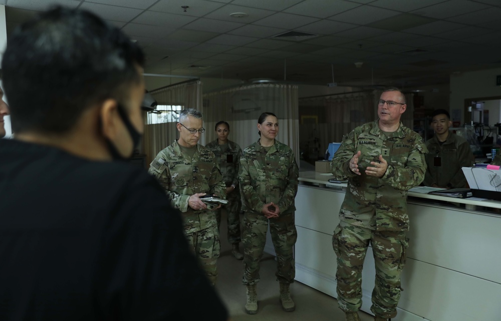 Command visit of Maj. Gen. Joseph Marsiglia checks out