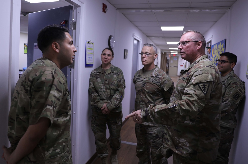 Command visit of Maj. Gen. Joseph Marsiglia checks out