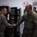 Command visit of Maj. Gen. Joseph Marsiglia checks out