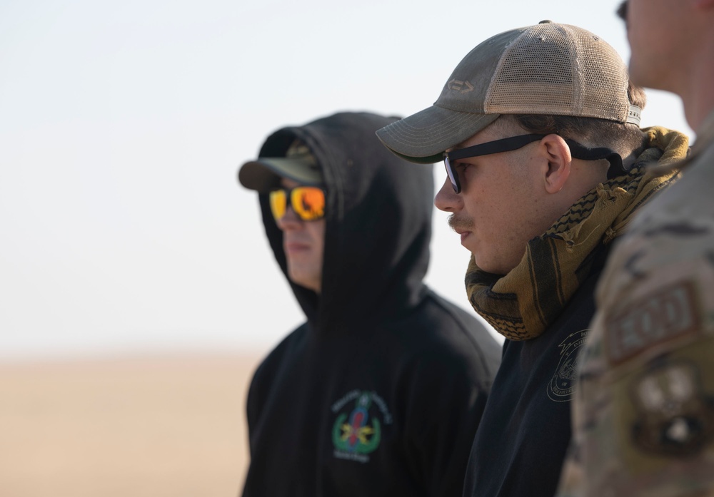 U.S. EOD helps in Joint training with Kuwaiti EOD