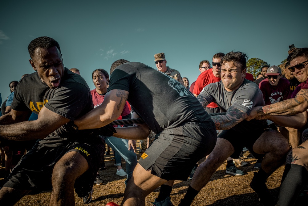 3rd Infantry Division Marne Week 2022 Tug of War