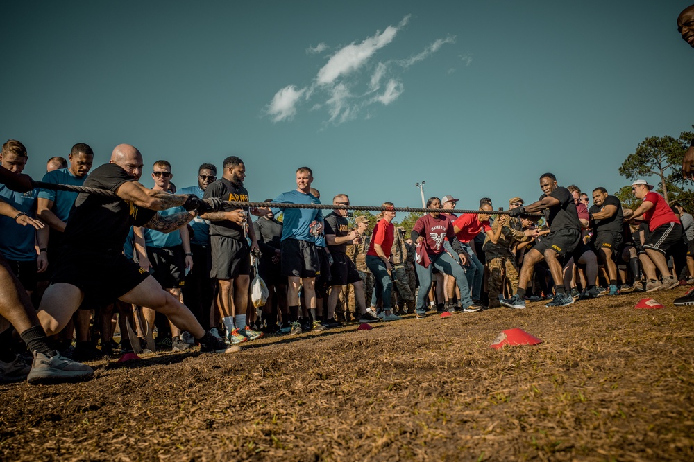 3rd Infantry Division Marne Week 2022 Tug of War