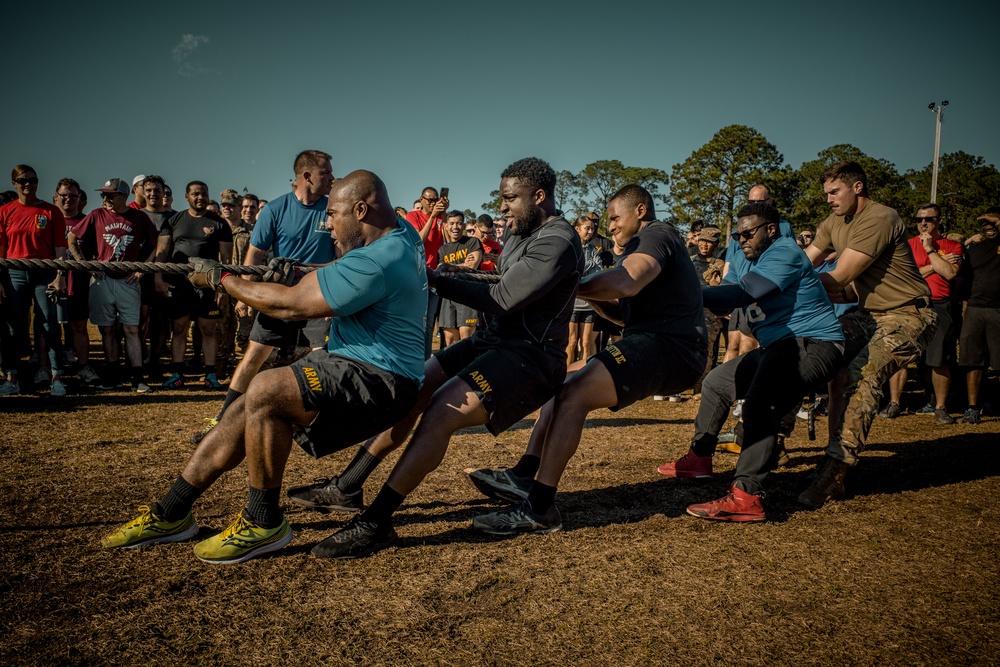 3rd Infantry Division Marne Week 2022 Tug of War