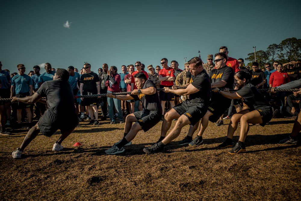 3rd Infantry Division Marne Week 2022 Tug of War