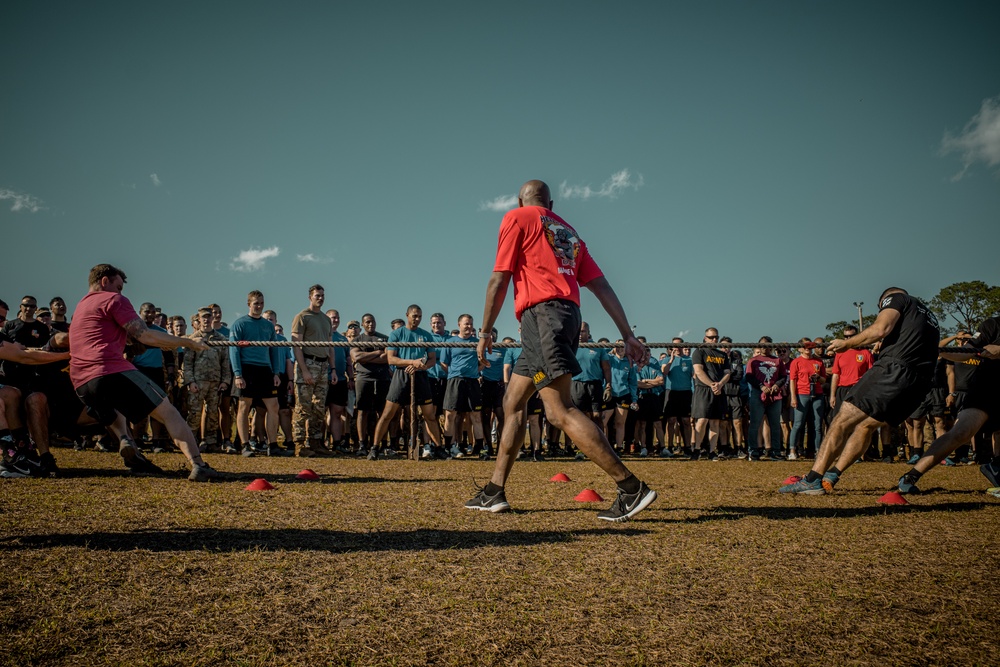 3rd Infantry Division Marne Week 2022 Tug of War