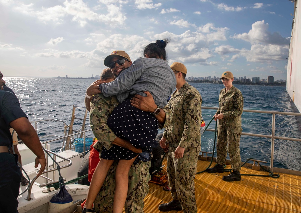 Initial Patient Intake Aboard USNS Comfort - CP22 - Dominican Republic