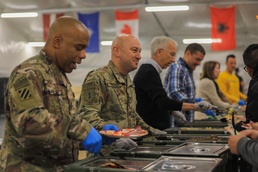 1st Infantry Division Celebrates Thanksgiving Latvia