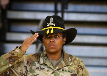 Sgt. Major Wilson assumes responsibility of 4th CAV