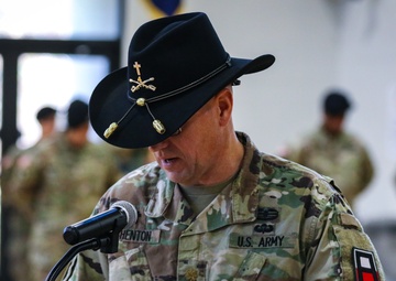 Command Sgt. Maj. Wilson assumes responsibility of 4th CAV