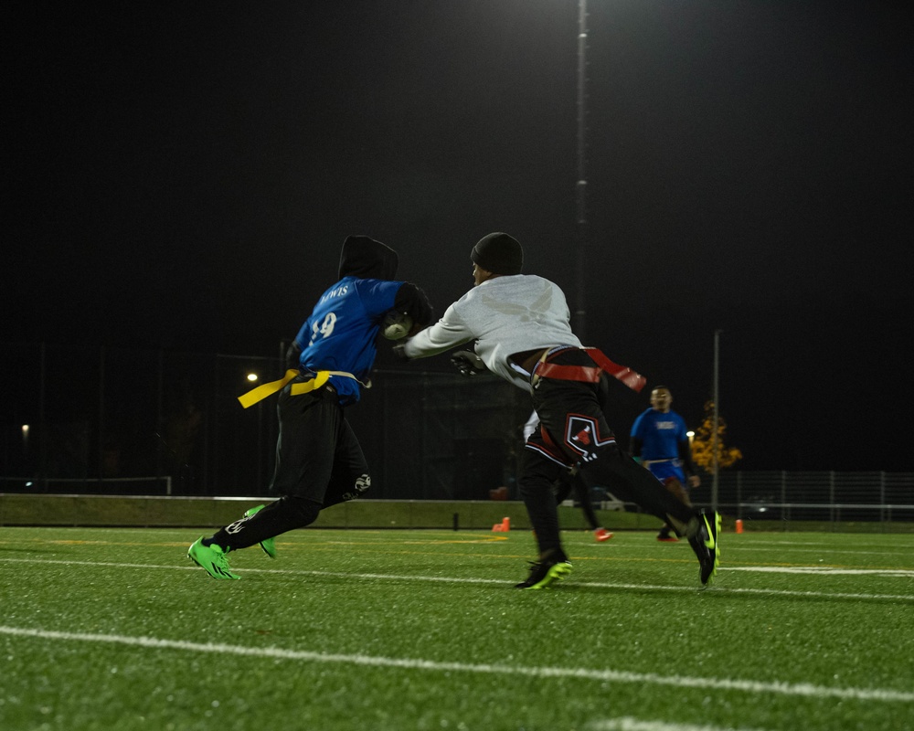 86th MDG takes out the 569th USFPS in flag football championship