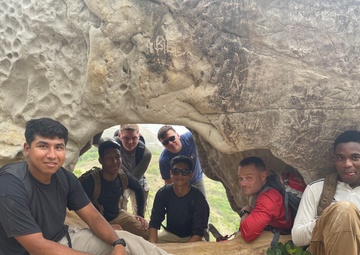 MSGs hike the Chalky Mount Trail in Barbados