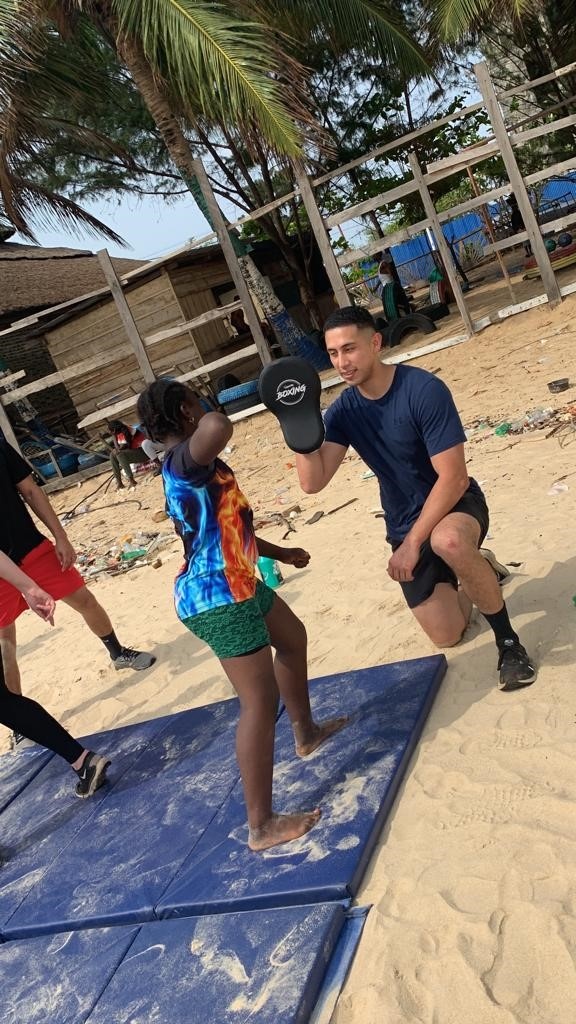 MSGs teach young women self-defense tactics in Sierra Leone