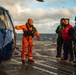 USS Paul Ignatius (DDG 117) Conducts Flight Ops with British Royal Navy Dauphin Helicopter