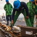 USS Paul Ignatius (DDG 117) Sailors Remove Anchor Chain Link