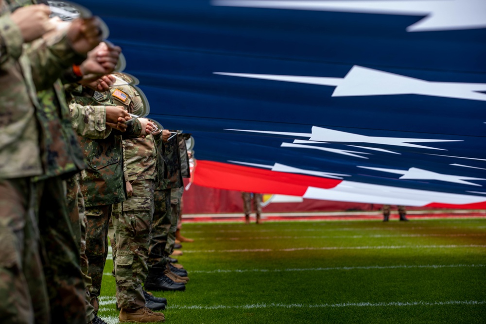 Germany hosted its first-ever American NFL football game