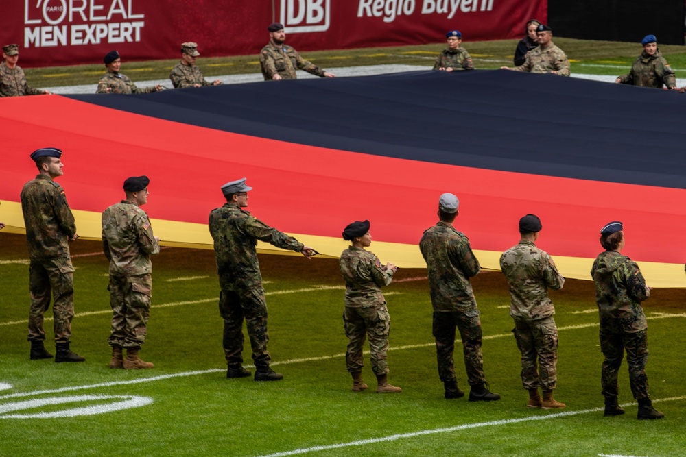 Germany hosted its first-ever American NFL football game