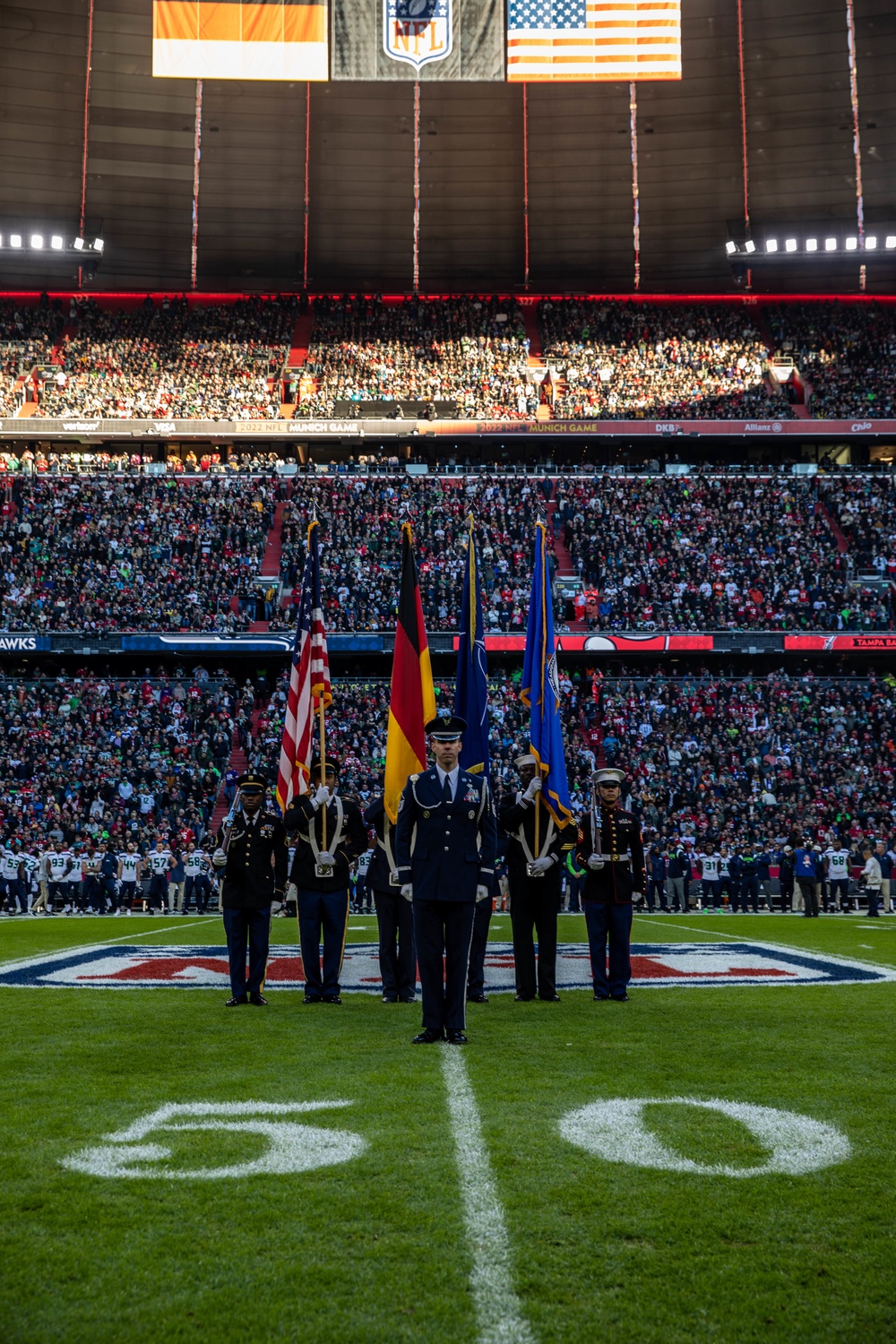 Germany hosted its first-ever American NFL football game