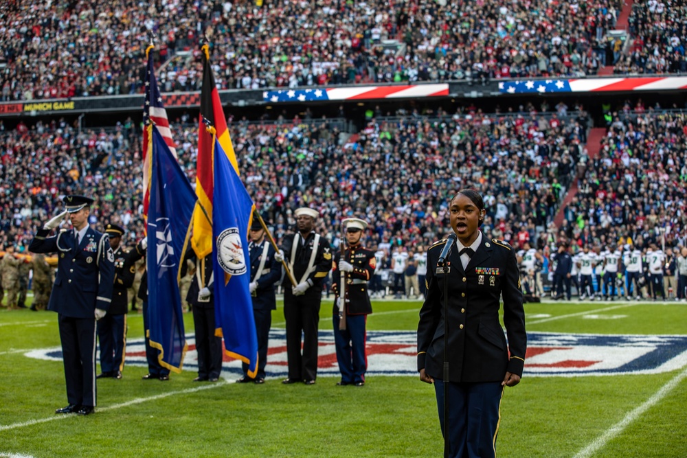 Germany hosted its first-ever American NFL football game