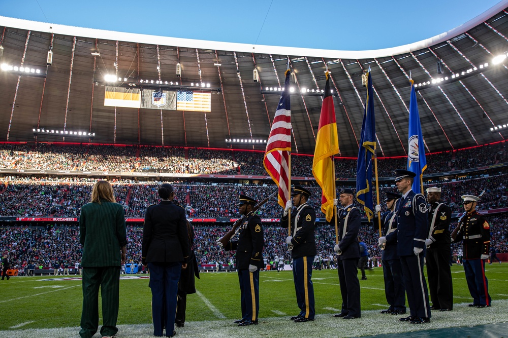 Germany hosted its first-ever American NFL football game