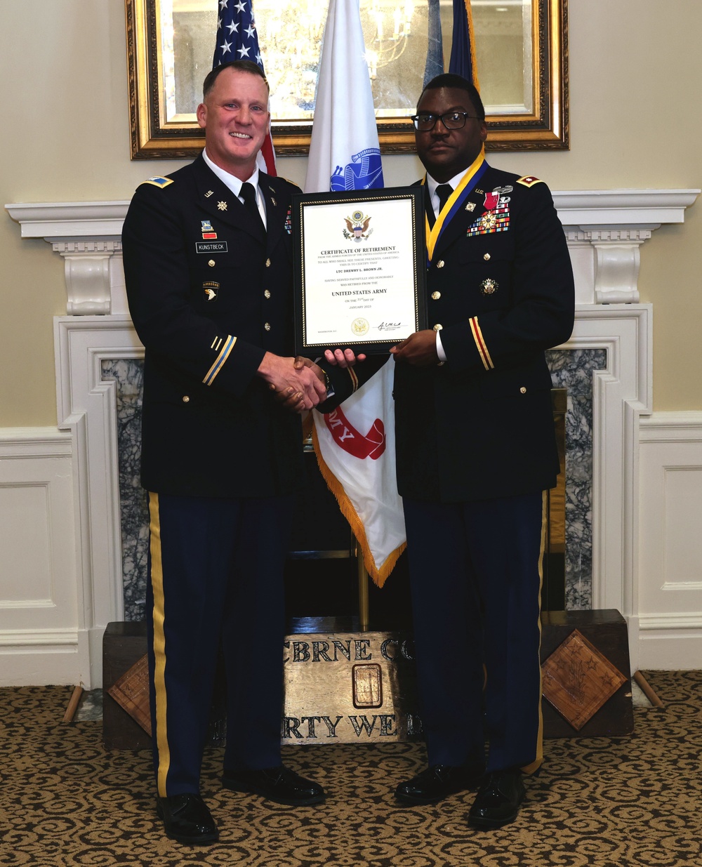 Senior 20th CBRNE Command logistics officer retires after 26 years in U.S. Army