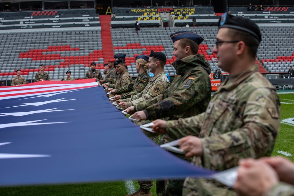 Germany hosted its first-ever American NFL football game