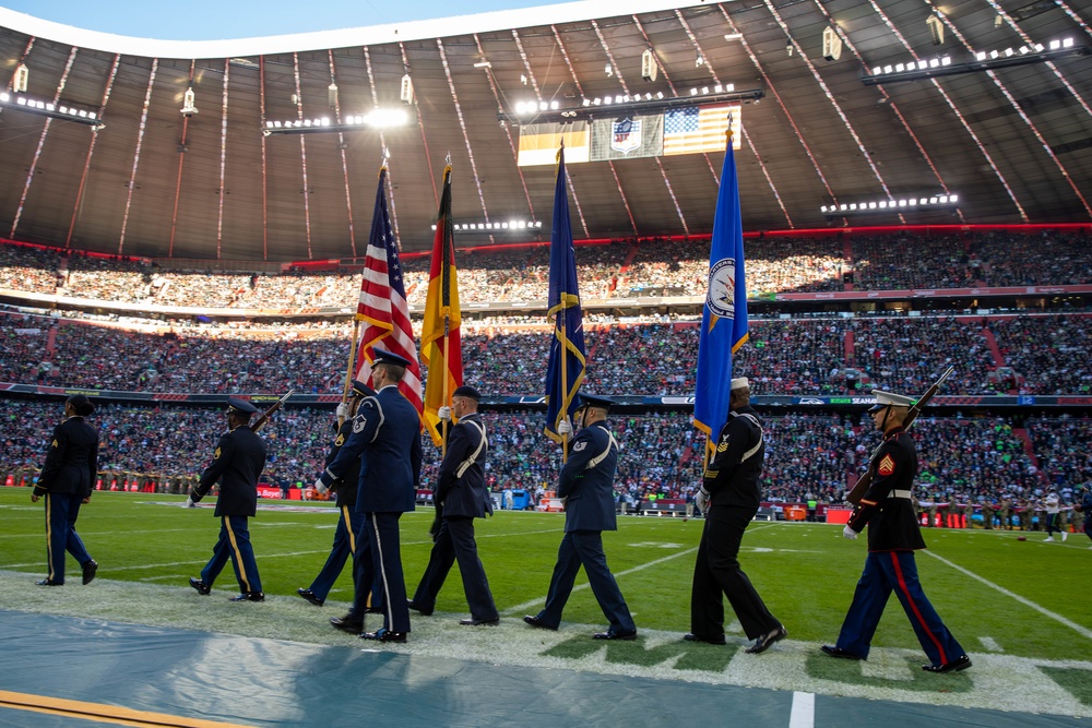 Germany hosted its first-ever American NFL football game