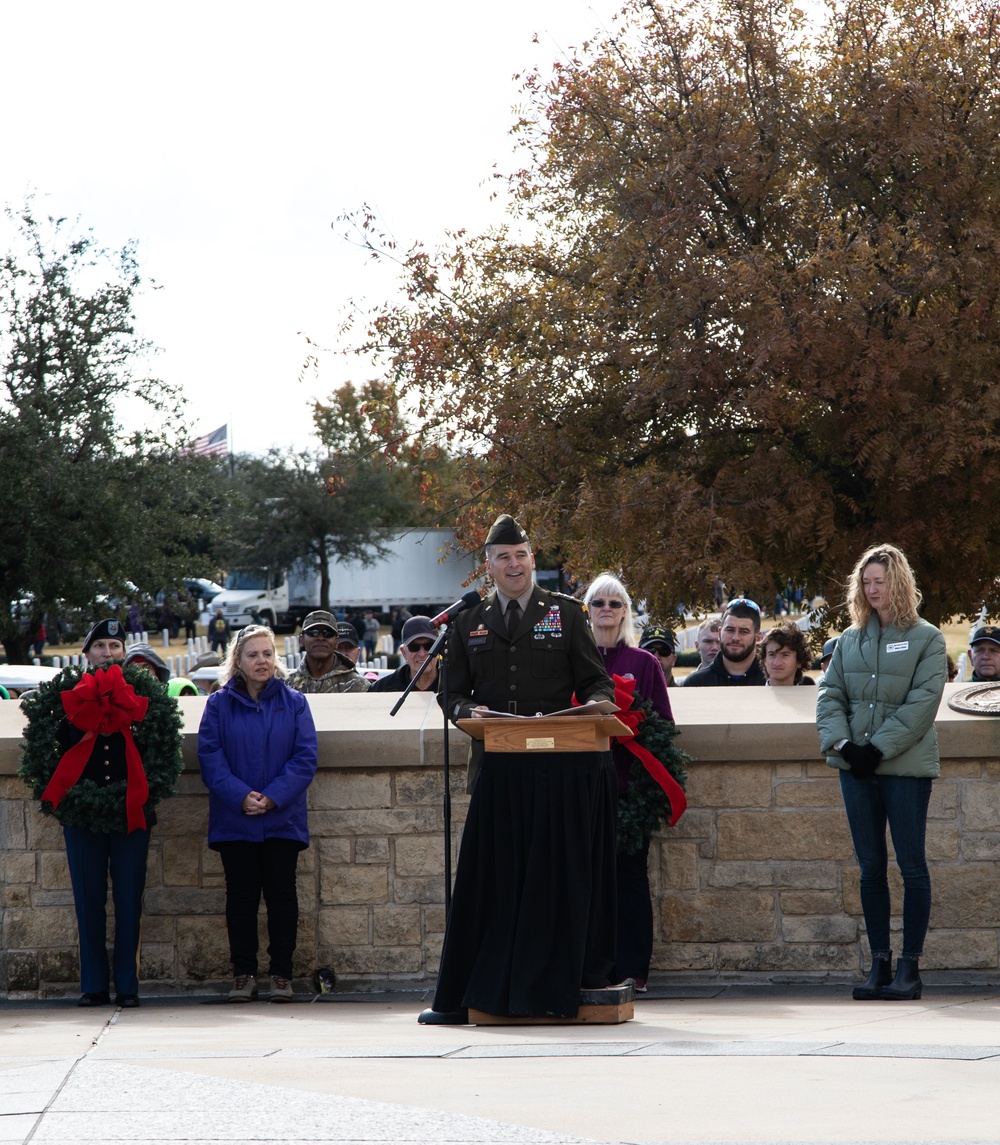 16th Annual Wreaths for Vets wreath-laying ceremony