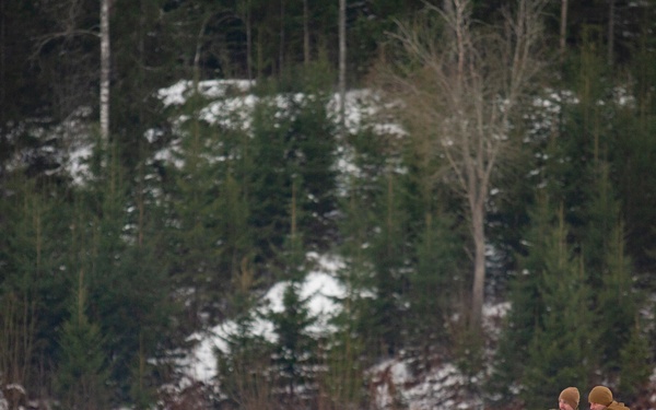 U.S. Marines with Combat Logistics 6 Conduct an Aerial Delivery with Finnish KASA 295 Aircraft