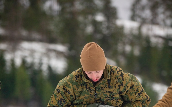 U.S. Marines with Combat Logistics 6 Conduct an Aerial Delivery with Finnish KASA 295 Aircraft