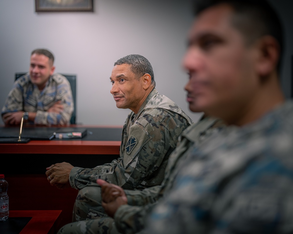 10TH AAMDC commanding general meets with Turkish Air Force during a site visit