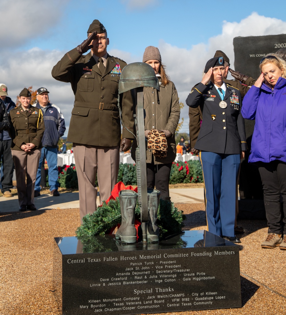 16th Annual Wreaths for Vets wreath-laying ceremony