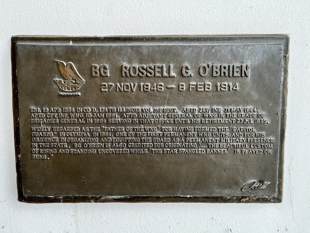 Washington National Guard History: Rossell G. O’Brien