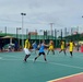 MSG, US embassy staff play basketball with the Liberian President