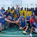 MSG, US embassy staff play basketball with the Liberian President