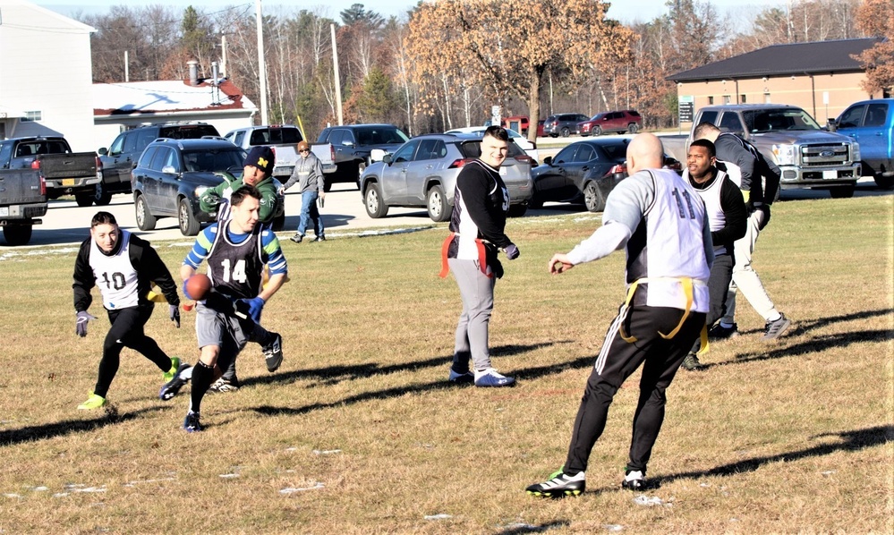 181st MFTB holds Turkey Bowl 2022 flag football game at Fort McCoy