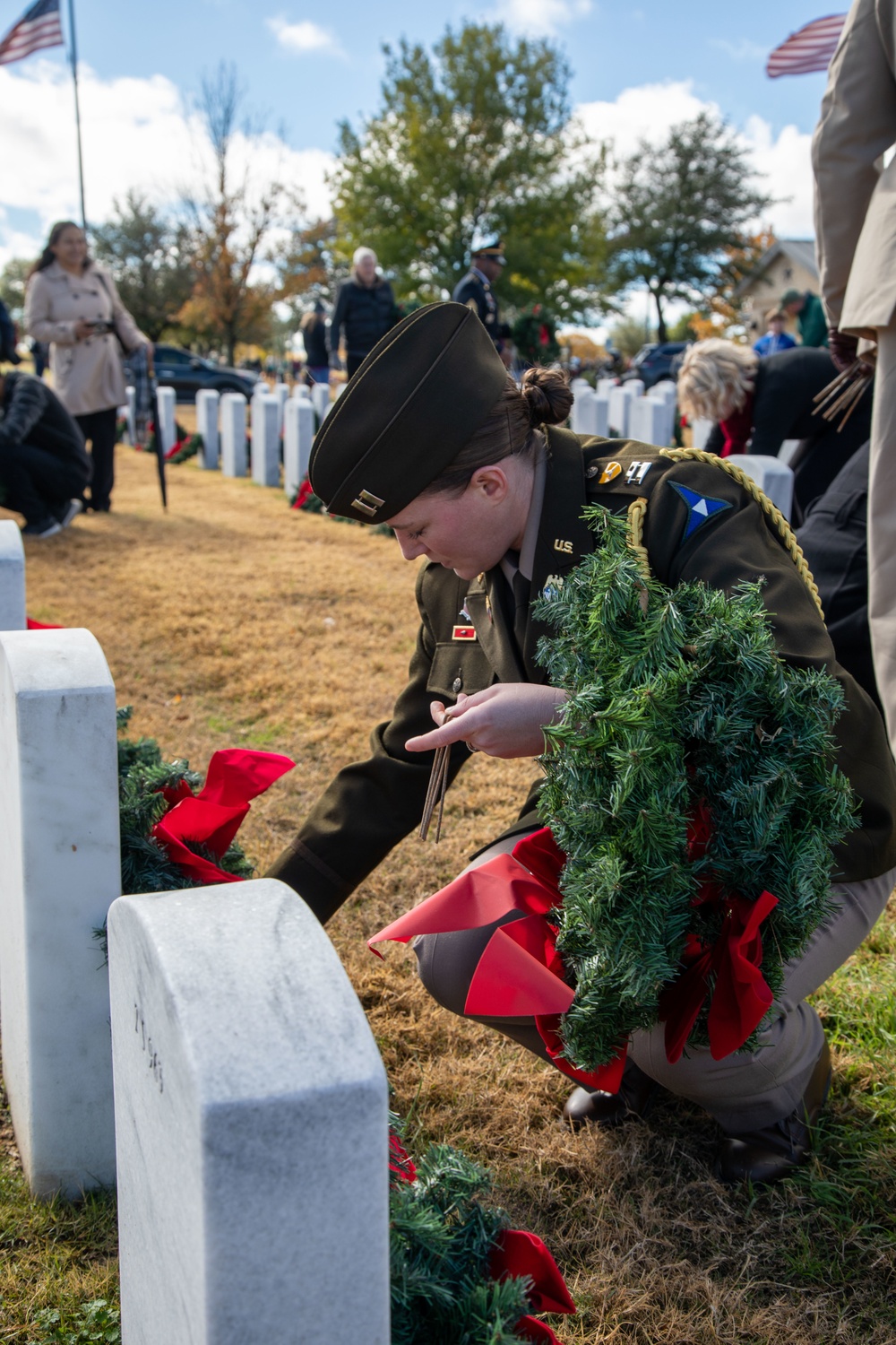 16th Annual Wreaths for Vets wreath-laying ceremony