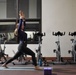 DLIFLC student volunteers as yoga instructor at Presidio of Monterey