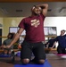 DLIFLC student volunteers as yoga instructor at Presidio of Monterey