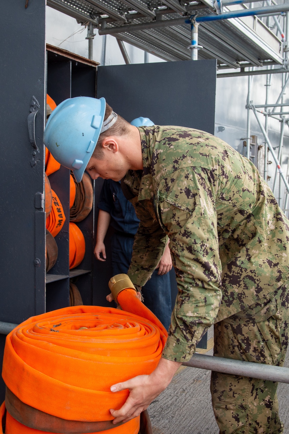 Ike Conducts Maintenance at Norfolk Naval Shipyard