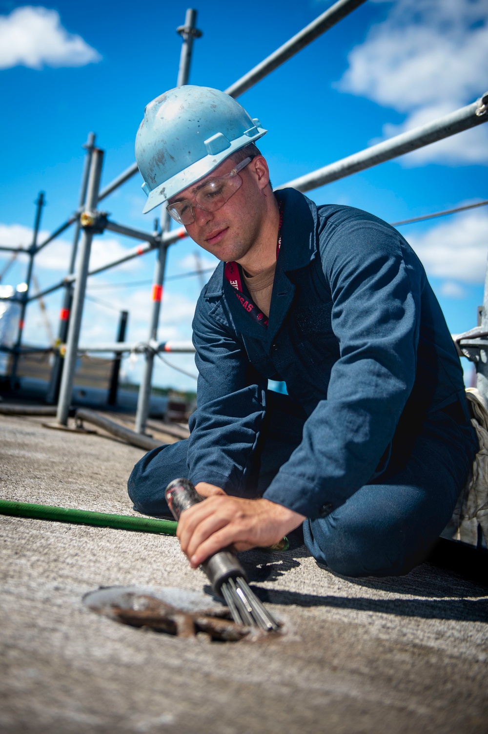 Ike Conducts Maintenance at Norfolk Naval Shipyard